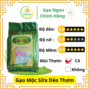 Gạo MỘC SỮA dẻo thơm túi 10kg
