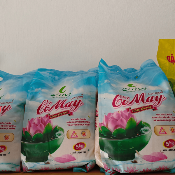 Gạo Cỏ May 5kg Chính Hãng - Gạo Dẻo Thơm, An Toàn Thực Phẩm, Giao Hàng Nhanh - Ảnh 5