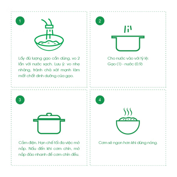 Gạo Cỏ May 5kg Chính Hãng - Gạo Dẻo Thơm, An Toàn Thực Phẩm, Giao Hàng Nhanh - Ảnh 3